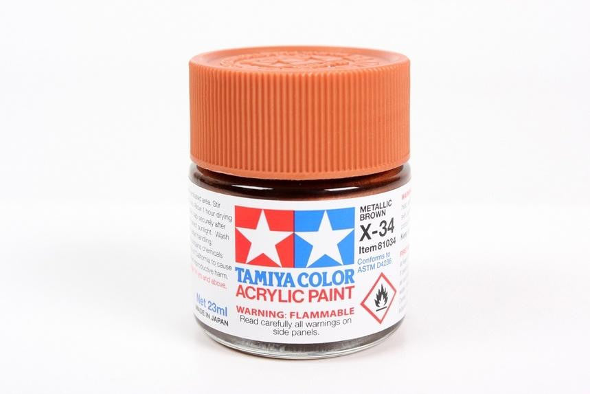 Tamiya X-34 Metallic Brown