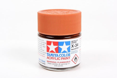 Tamiya X-34 Metallic Brown