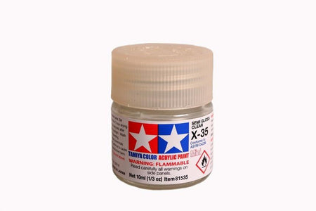 Tamiya X-35 Semi Gloss Clear Mini