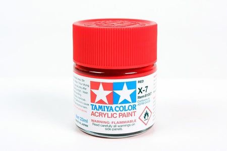 Tamiya X-7 Red