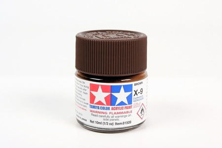 Tamiya X-9 Brown Mini