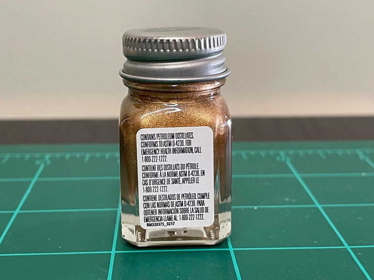 Testors Metallic Gold Enamel 1/4oz 1144 at LionHeart Hobby