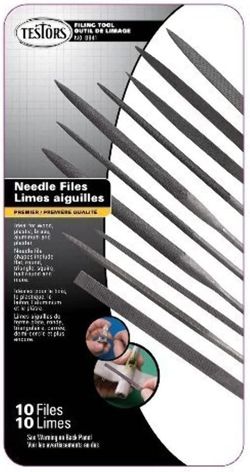 Testors Needle Files 10-Piece Set 8941T
