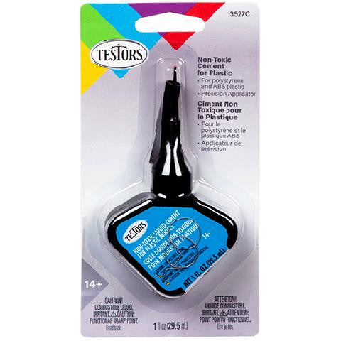 Testors Non-Toxic Cement w/Applicator 3527 