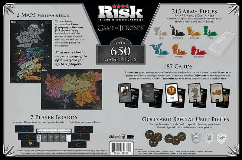 The OP Risk Game of Thrones