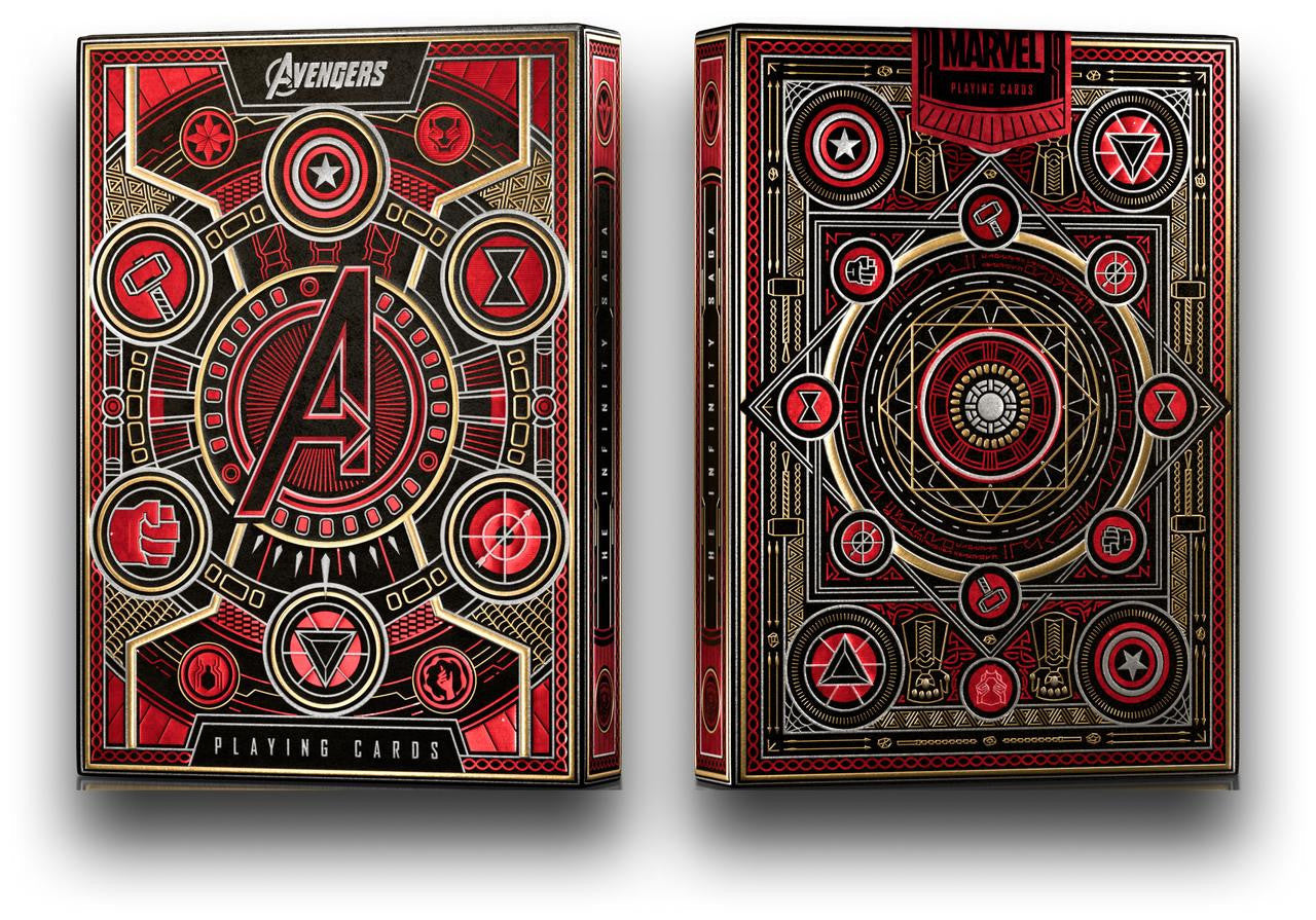 Theory11 Avengers Red Edition Playing Cards