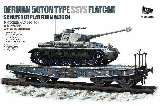 Tiger Models 1/35 50t German Flat Car 3504G