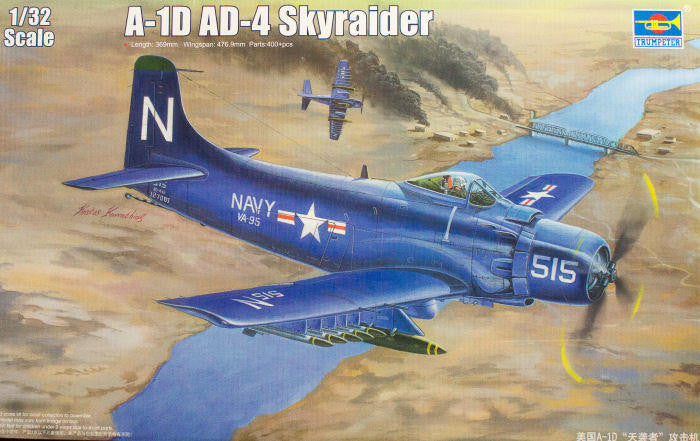 Trumpeter 1/32 A-1D / AD-4 Skyraider 2252 