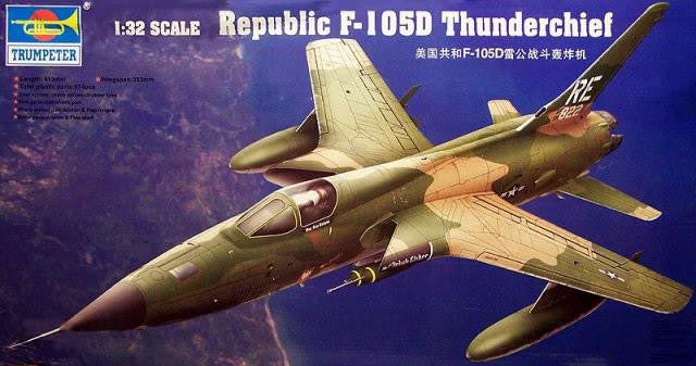 Trumpeter 1/32 F-105D Thunderchief 2201 