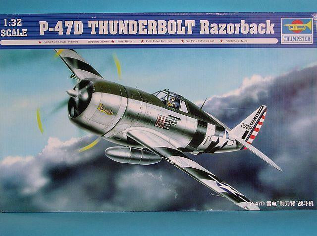 Trumpeter 1/32 P-47D Razorback Thunderbolt 2262