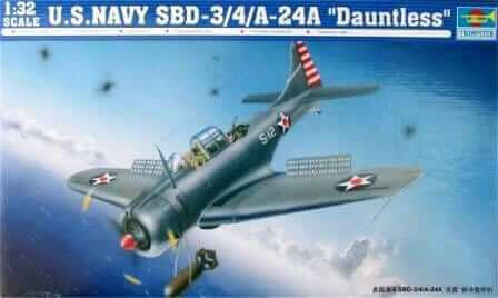 Trumpeter 1/32 SBD-3/4 Dauntless 2242