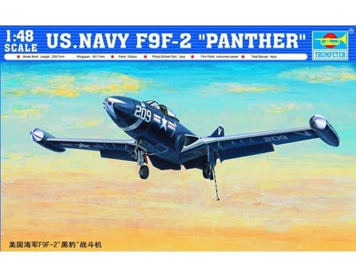 Trumpeter 1/48 F9F-2 Panther 2832 