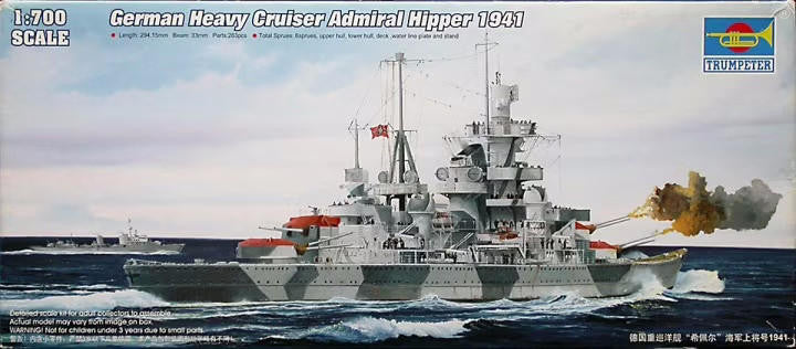 Trumpeter 1/700 Admiral Hipper 1941 5776 