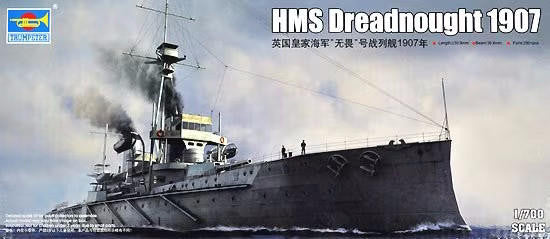 Trumpeter 1/700 HMS Dreadnought 1907 6704 