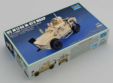 Trumpeter 1/72 M1240 M-ATV MRAP 7413 
