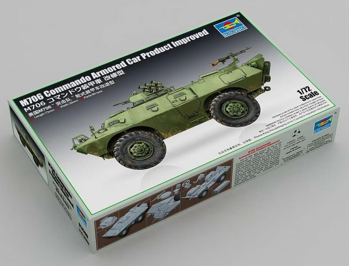 Trumpeter 1/72 M706 Commando Armored Car 7440 