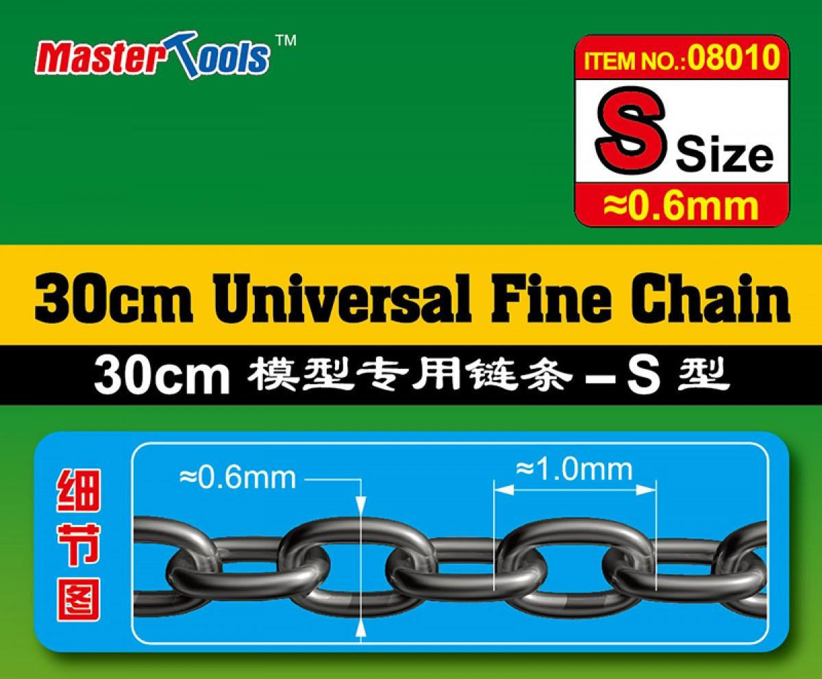 Trumpeter 30cm Universal Fine Chain S Size 0.6mm x1.0mm  8010 