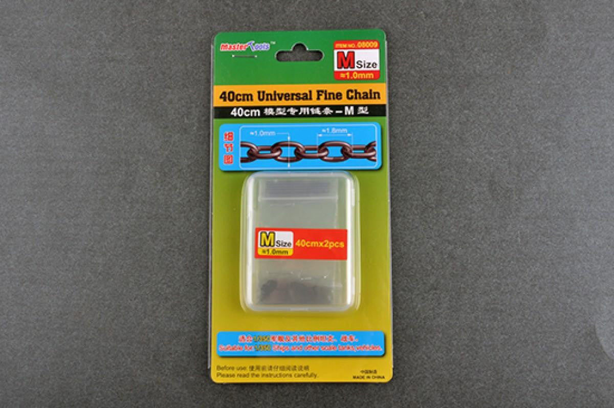 Trumpeter 40cm Universal Fine Chain M Size 1.0mm x 1.8mm 8009 