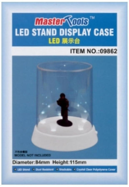 Trumpeter Display Dome Lighted Flat Top 84mmx115mm 9862 