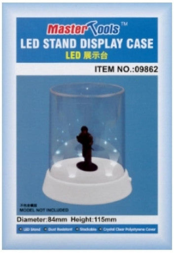 Display Dome Lighted Flat Top 84mmx115mm 9862