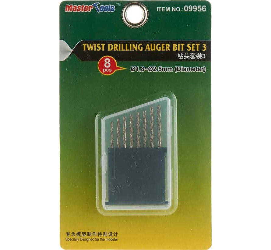 Trumpeter Drill Set #3 1.8-2.5mm 9956