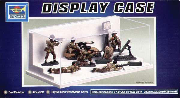 Step Display Case 9"x4.75"x3.5" 9810