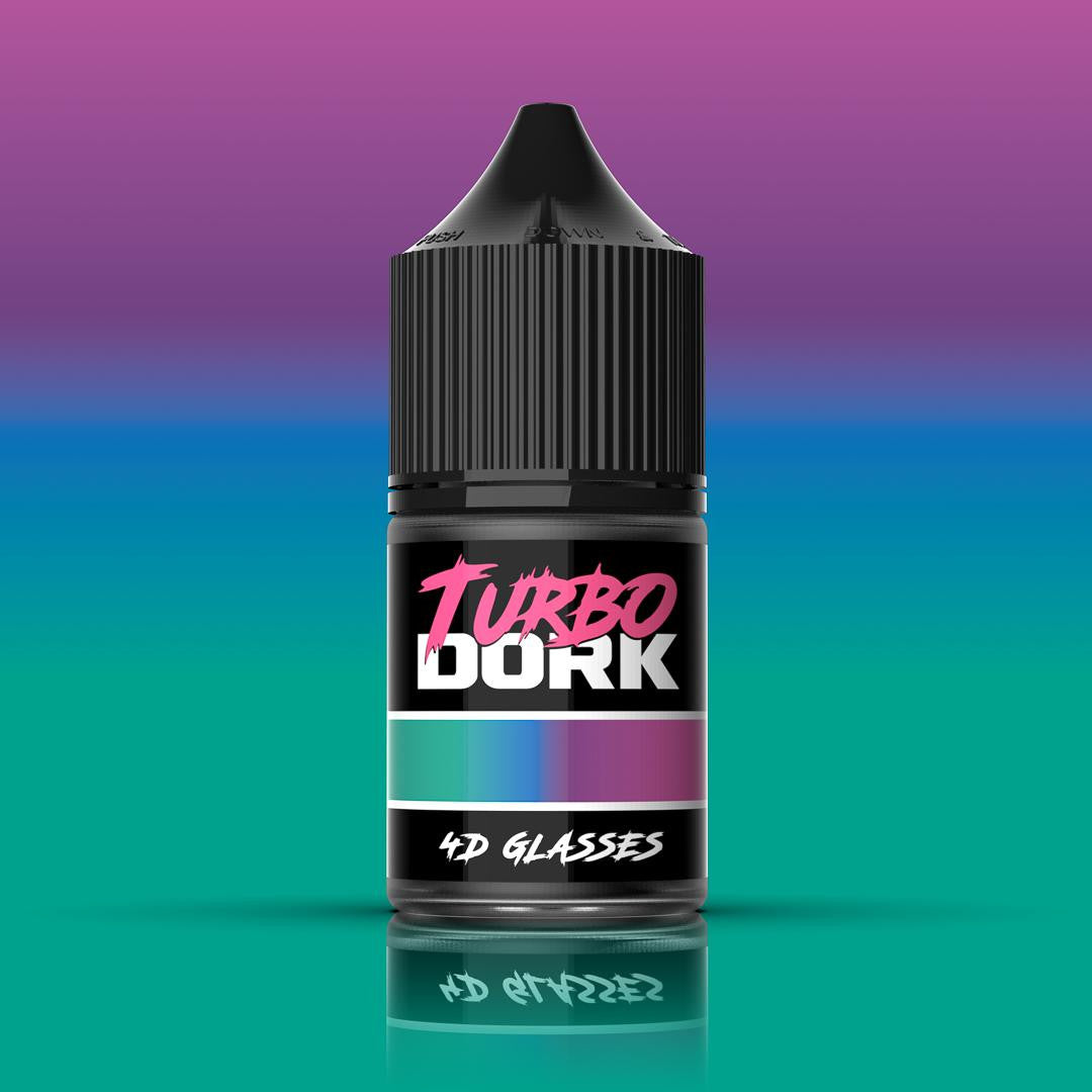 Turbo Dork 4D Glasses TurboShift Acrylic Paint 22ml Bottle 