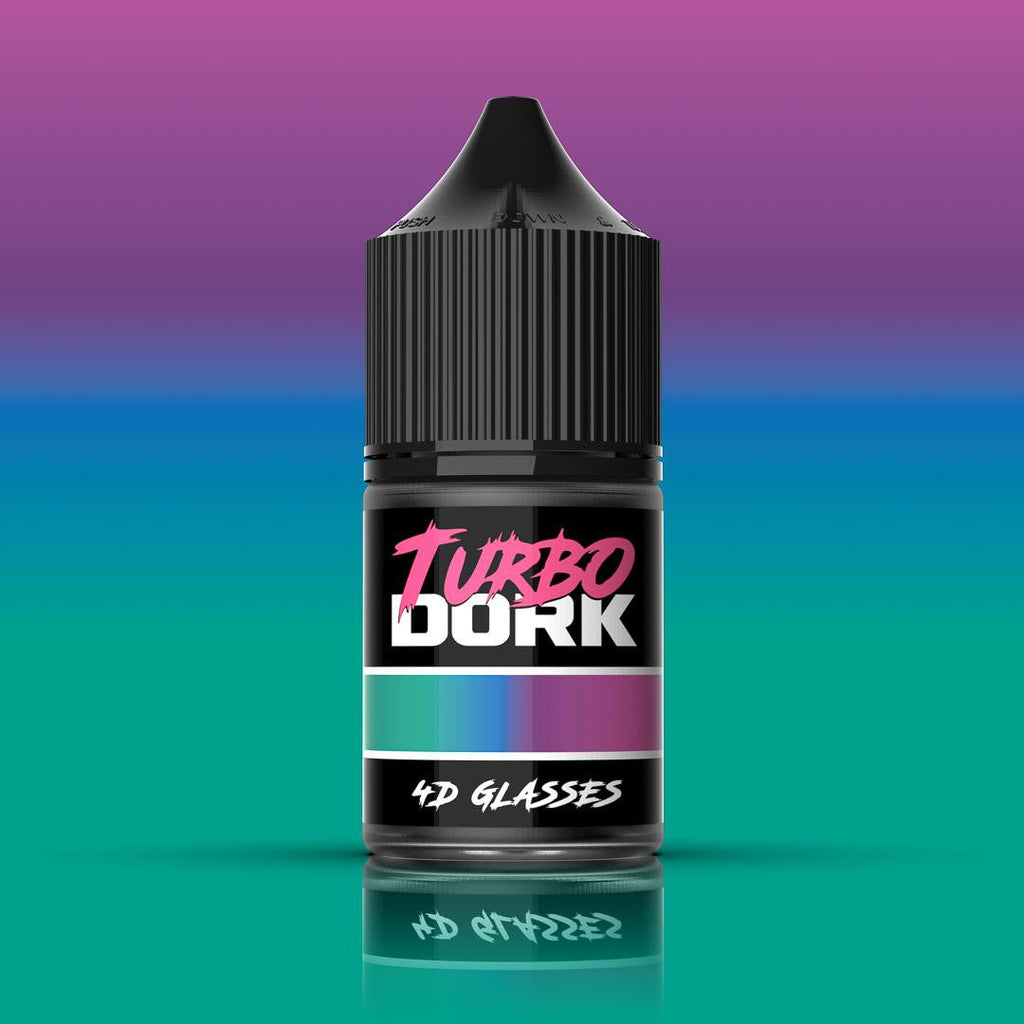 Turbo Dork 4D Glasses TurboShift Acrylic Paint 22ml Bottle 