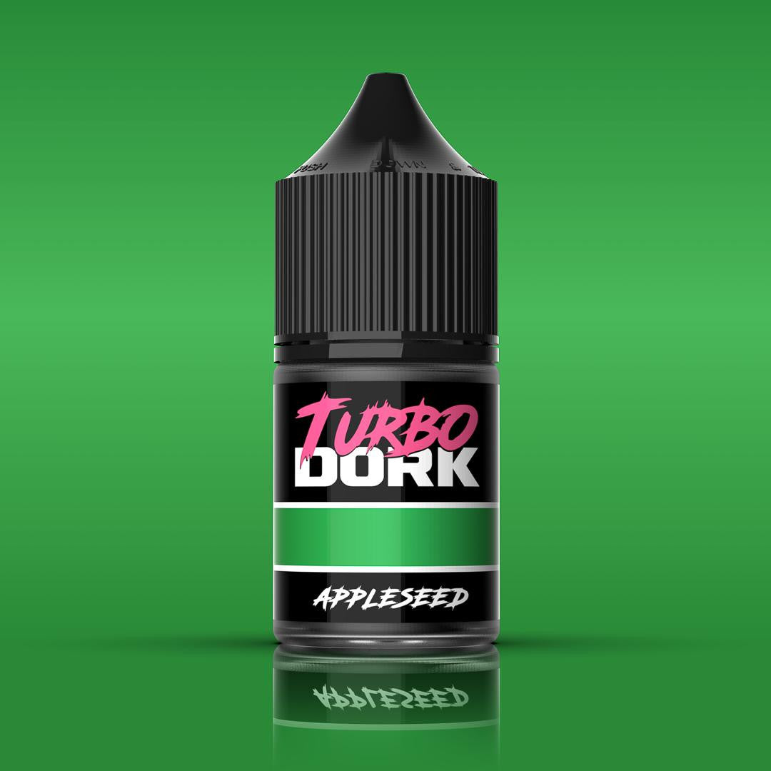 Turbo Dork Apple Seed Metallic Acrylic Paint 22ml Bottle 