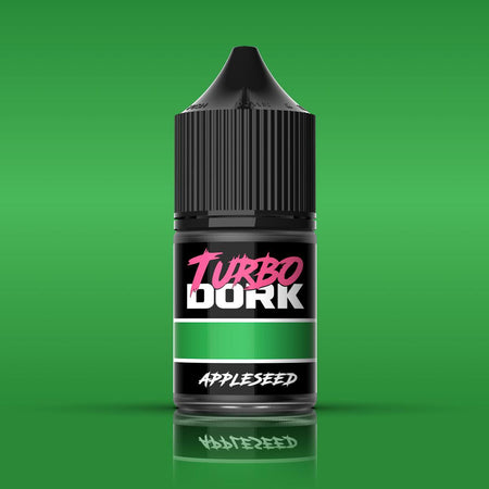 Turbo Dork Apple Seed Metallic Acrylic Paint 22ml Bottle 