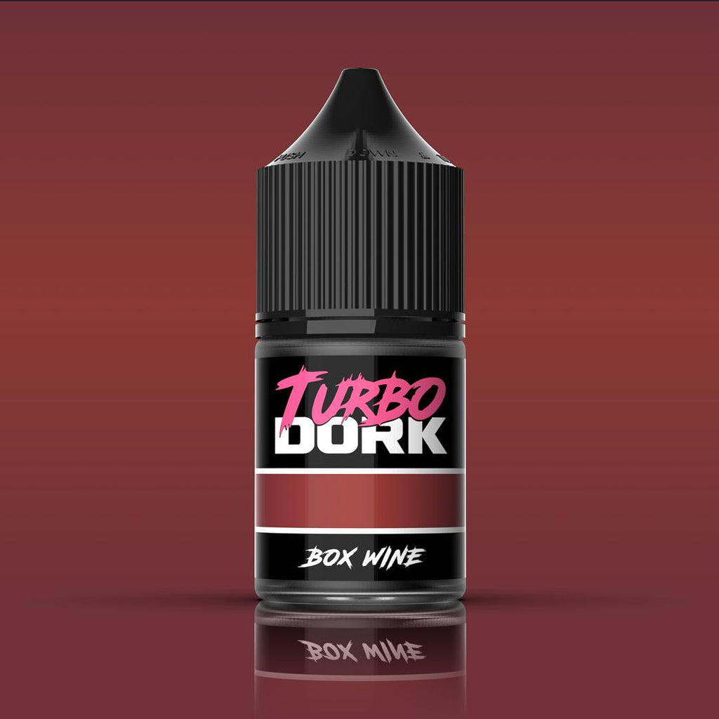 Turbo Dork Box Wine Metallic Acrylic Paint 22ml Bottle 