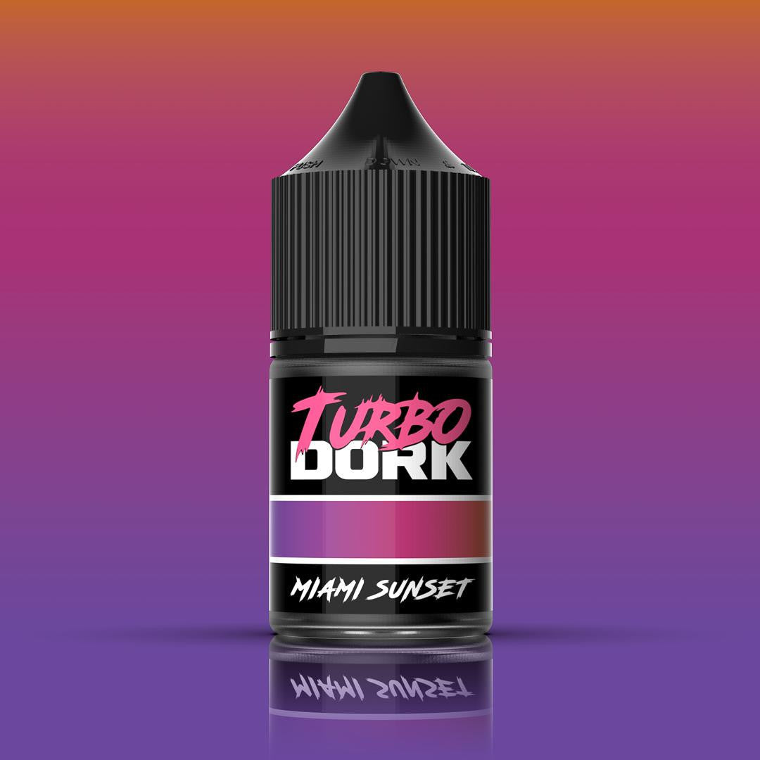 Turbo Dork Miami Sunset TurboShift Acrylic Paint 22ml Bottle 