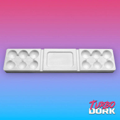 Non-stick Silicone Dry Palette (12 Well) (White)