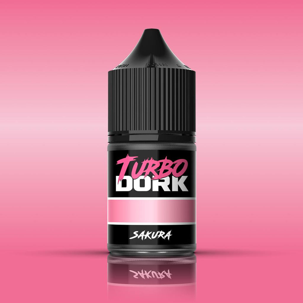 Turbo Dork Sakura Metallic Acrylic Paint 22ml Bottle 