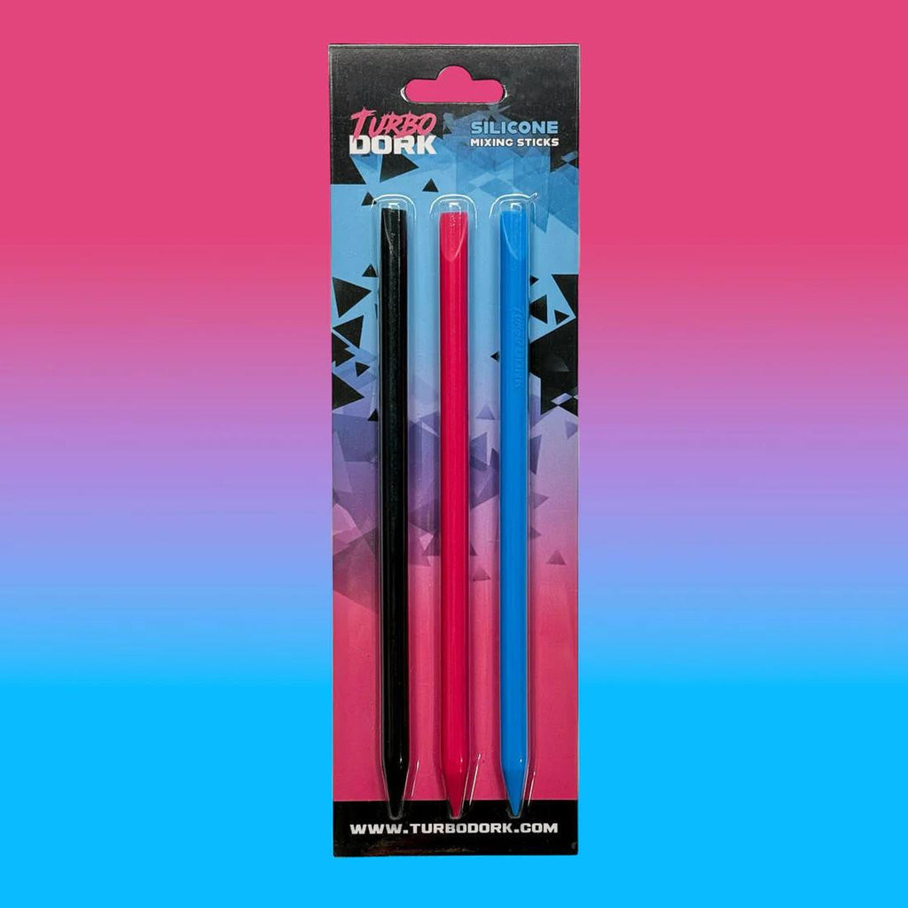  Turbo Dork - Silicone Mixing Sticks (3 pack) 