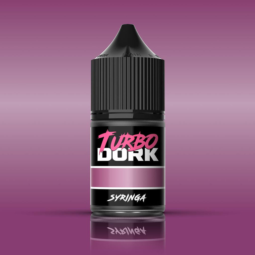 Turbo Dork Syringa Metallic Acrylic Paint 22ml Bottle 