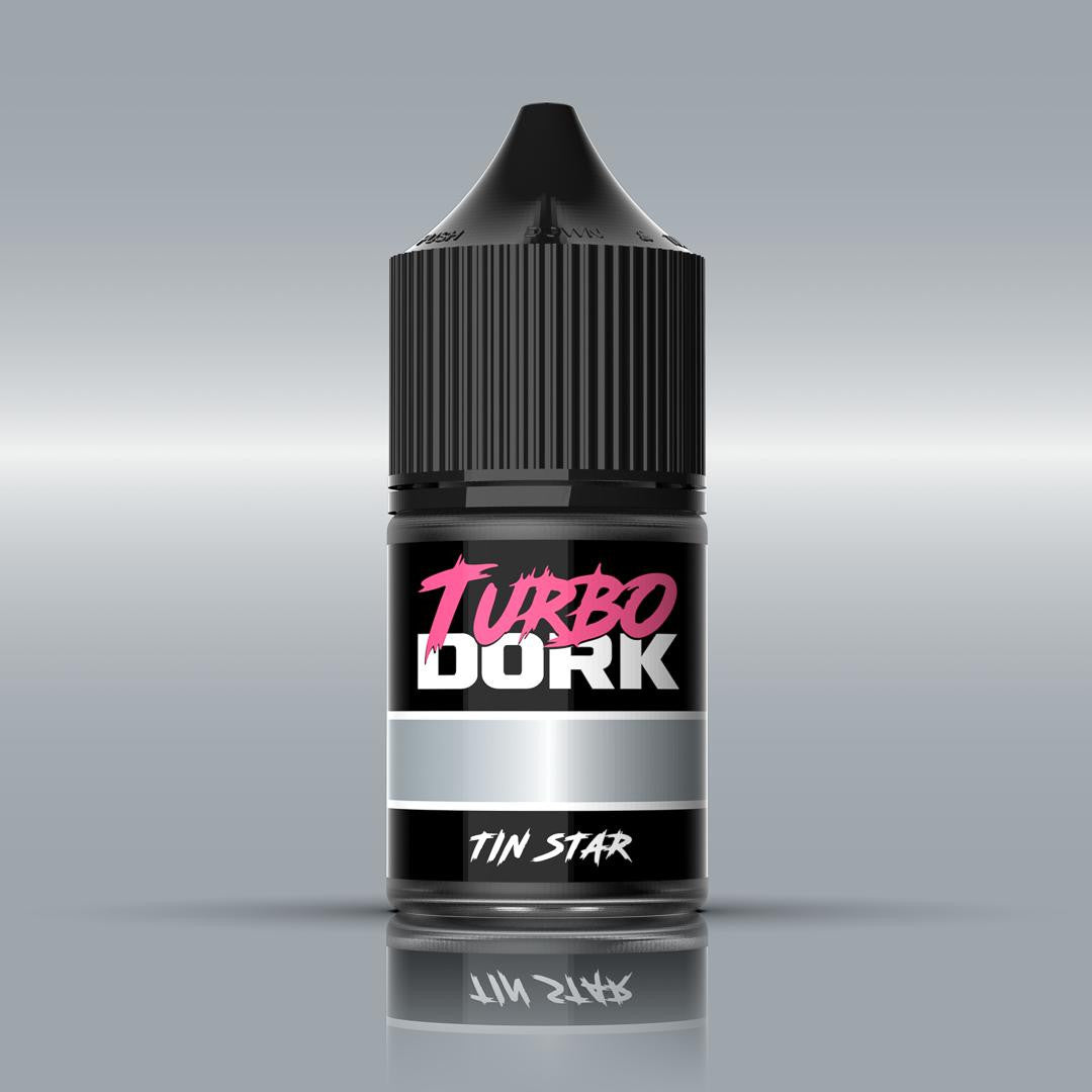 Turbo Dork Tin Star Metallic Acrylic Paint 22ml Bottle 