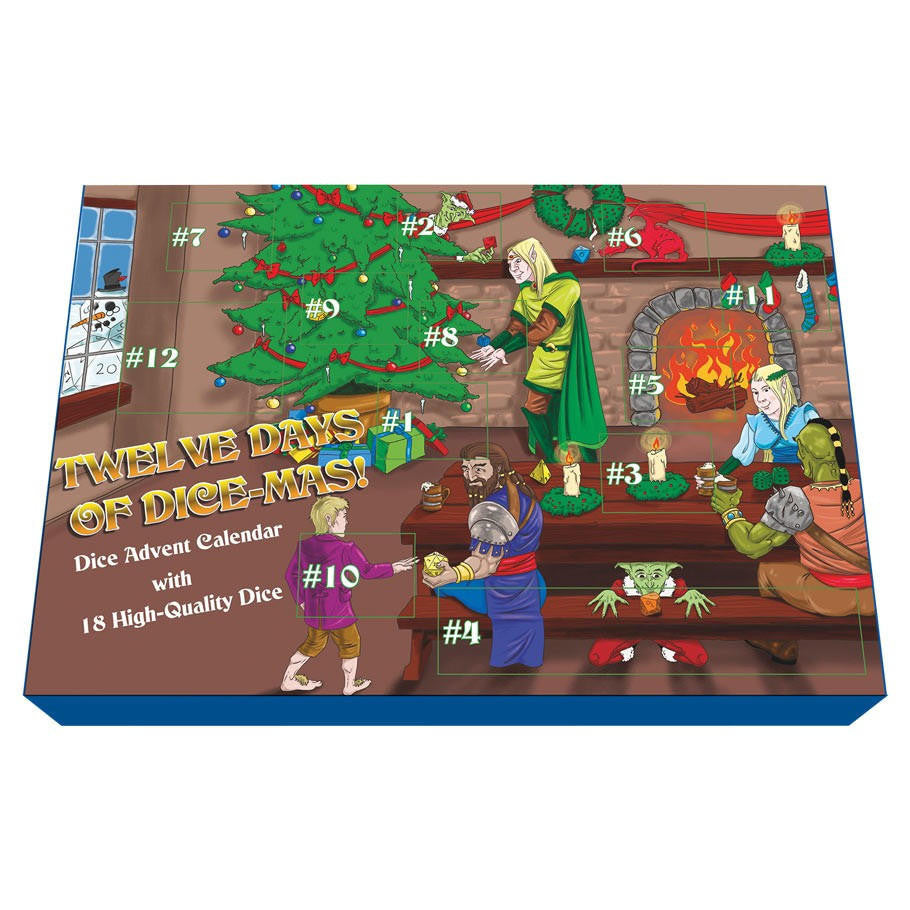  Twelve Days of Dice-Mas Advent Calendar 