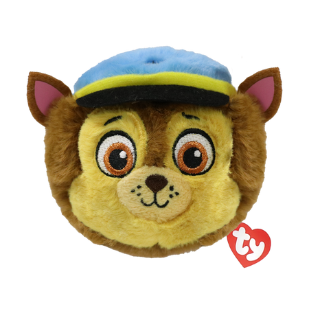 TY Beanie Bouncers Chase Paw Patrol front view