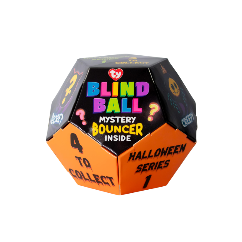 TY Beanie Bouncers Halloween Bouncer Box front view