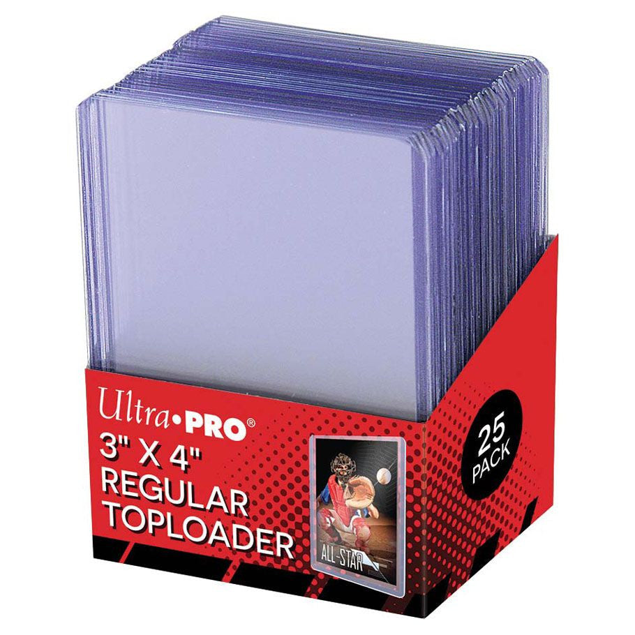 Toploader Plastic Toploader: 3x4 Clear Regular
