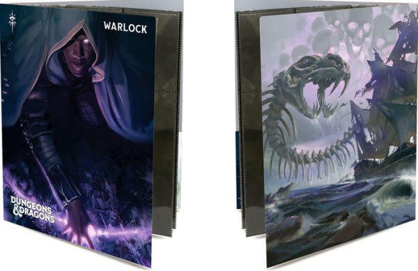 Ultra PRO D&D: Warlock - Class Folio with Stickers 
