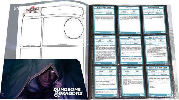 Ultra PRO D&D: Warlock - Class Folio with Stickers 