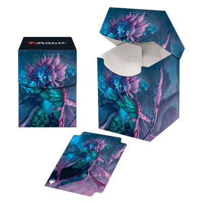 Ultra PRO Deckbox: PRO 100+ MTG- The Lost Caverns of Ixalan- Hakbal of the Surging Soul 