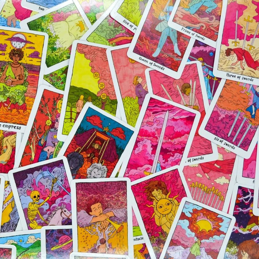 Union Square & Co. Cosmic Slumber Tarot Deck 