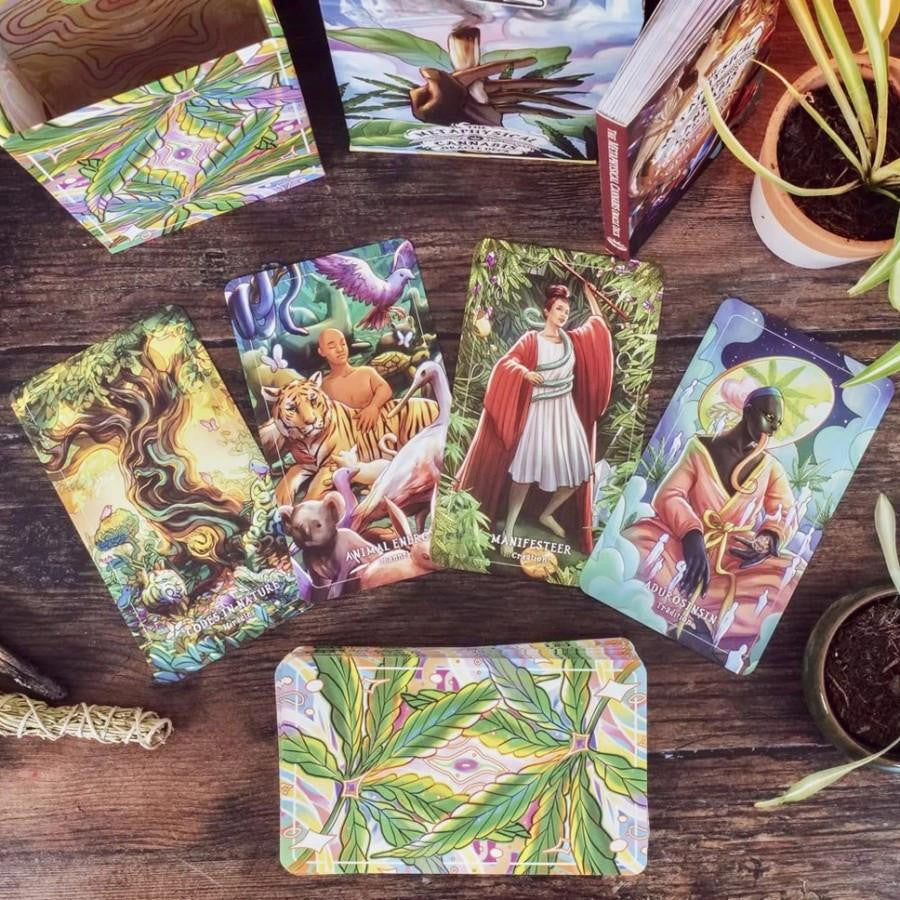 Union Square & Co. Metaphysical Cannabis Oracle Deck 