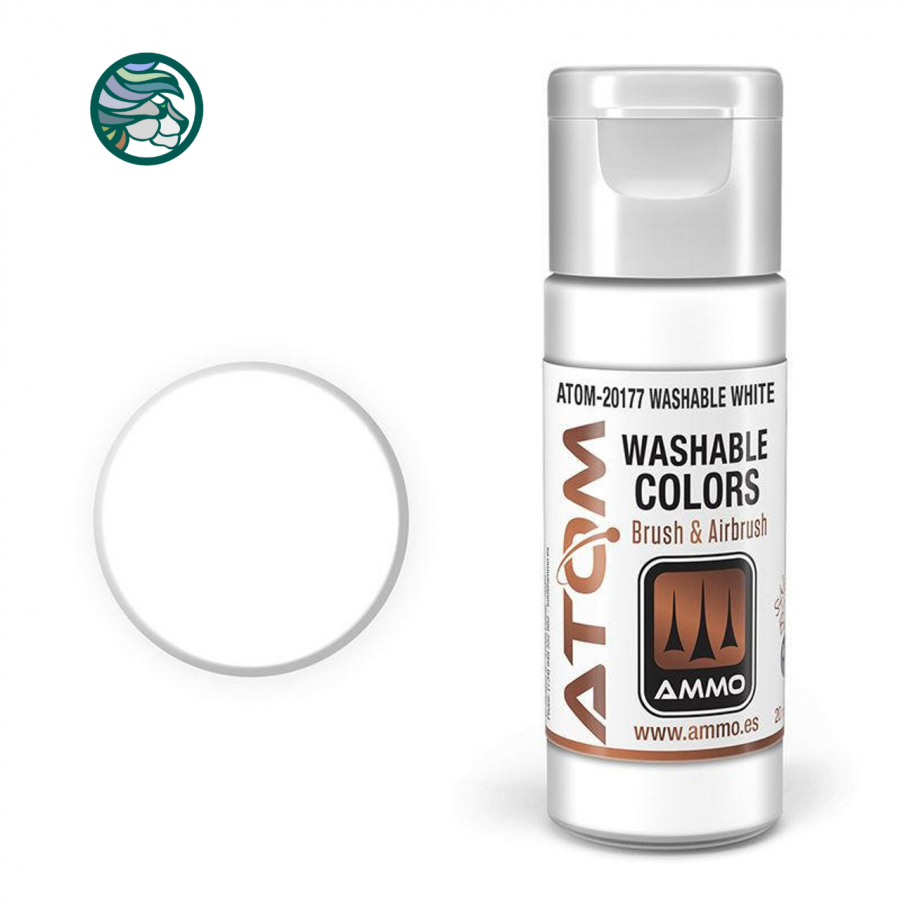 ATOM WASHABLE White (20177)