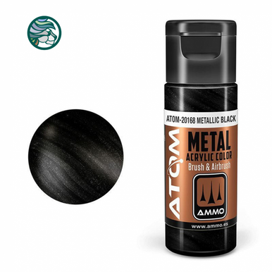 ATOM METALLIC Black (20168)