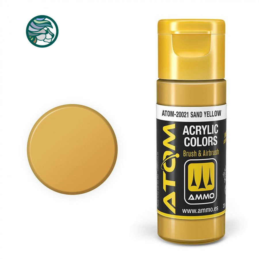 ATOM COLOR Sand Yellow BS381c 361 (20021)