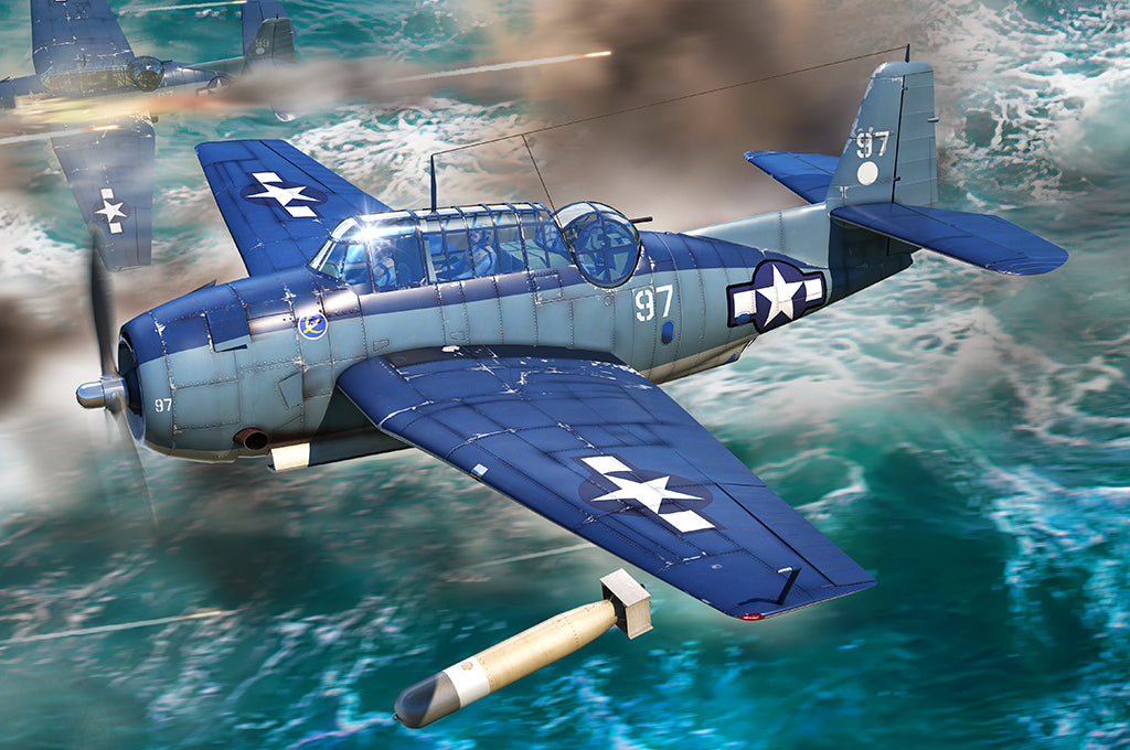HobbyBoss 87275 TBF-1C Avenger 1/72 model kit